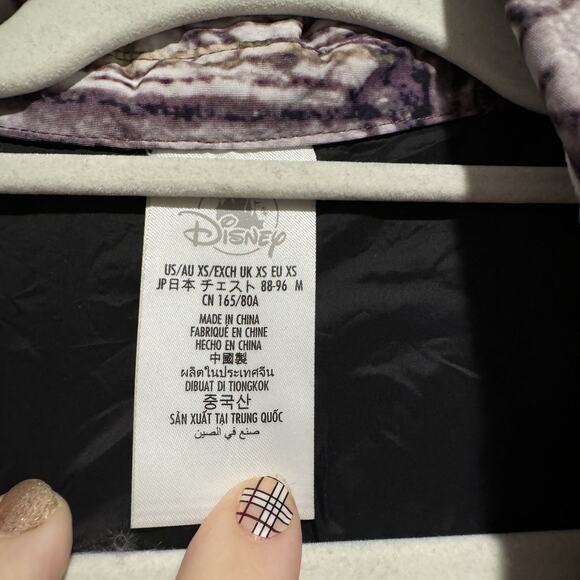 Disney Parks Aristocats Snap Button Nylon Shacket Jacket Size XS - Picture 6 of 8